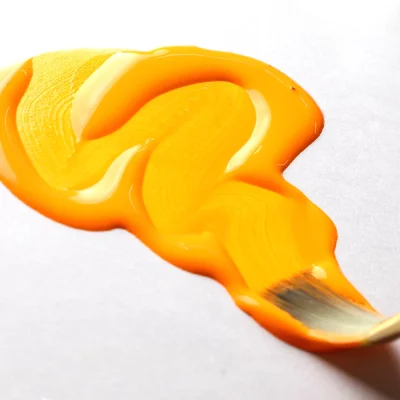 สีอะคริลิค เนื้อเหลว เกรดอาร์ทติส : Flourescent Orange-Yellow