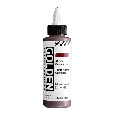 Golden High Flow Acrylic Paint : Alizarin Crimson Hue