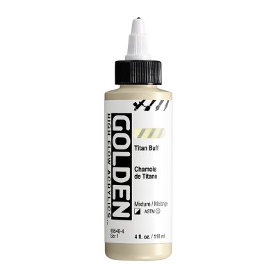 สีอะคริลิค เนื้อเหลว เกรดอาร์ตติส : Titan Buff