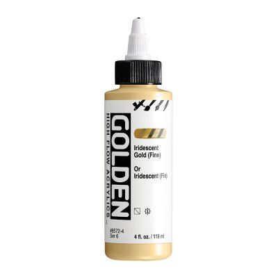 สีอะคริลิค เนื้อเหลว เกรดอาร์ตติส : Iridescent Gold (Fine)