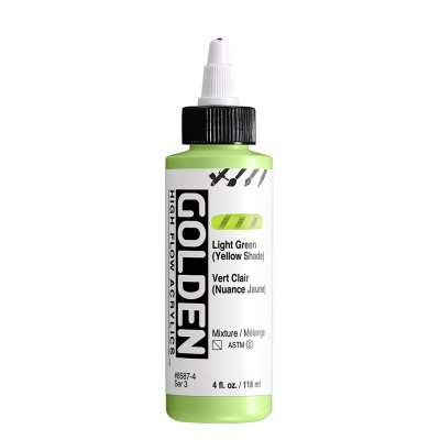 สีอะคริลิค เนื้อเหลว เกรดอาร์ตติส : Light Green Yellow Shade