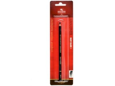 KOH I NOOR Pencil : 8815 Black Pencil Silky -1