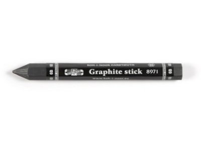 KOH I NOOR Pencil : 8971 Jumbo Woodless Graphite Pencil