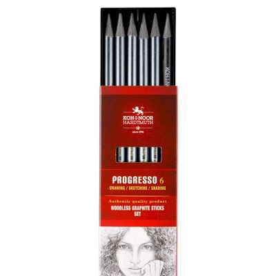 KOH I NOOR Pencil : 8915 Set of Woodless Graphite Pencil