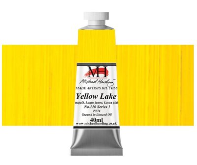 Michael Harding Oil Paint : 110 Yellow Lake