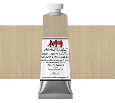 Michael Harding Oil Paint : 117 Unbleached Titanium Dioxide