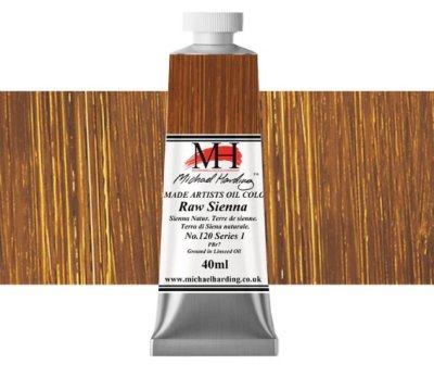 Michael Harding Oil Paint : 120 Raw Sienna