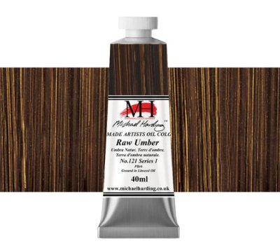 Michael Harding Oil Paint : 121 Raw Umber