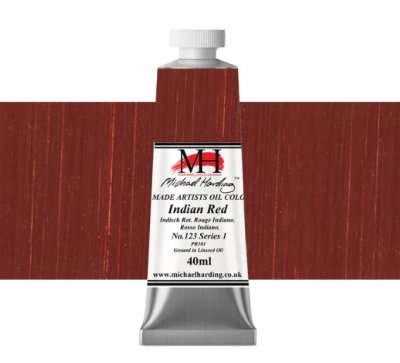Michael Harding Oil Paint : 123 Indian Red