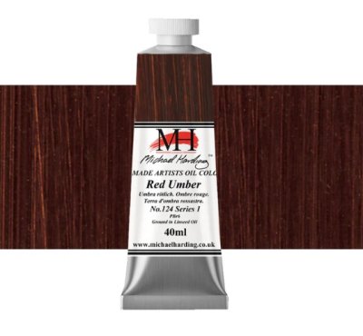 Michael Harding Oil Paint : 124 Red Umber