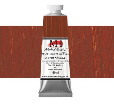 Michael Harding Oil Paint : 125 Burnt Sienna
