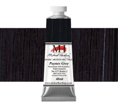 Michael Harding Oil Paint : 127 Paynes Grey