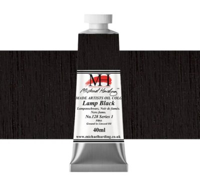 Michael Harding Oil Paint : 128 Lamp Black