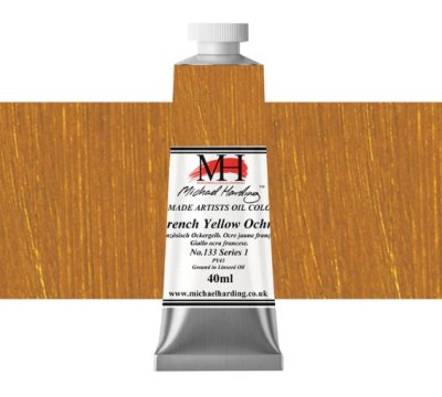 Michael Harding Oil Paint : 133 French Yellow Ochre