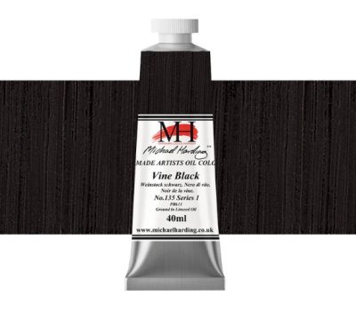 Michael Harding Oil Paint : 135 Vine Black