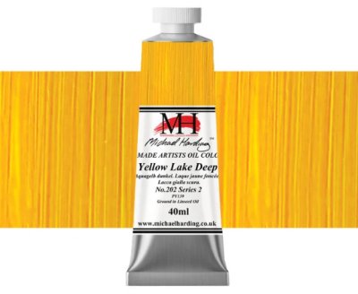Michael Harding Oil Paint : 202 Yellow Lake Deep