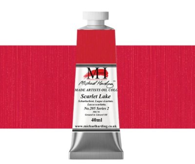 Michael Harding Oil Paint : 205 Scarlet Lake