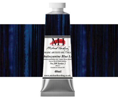 Michael Harding Oil Paint : 209 Phthalocyanine Blue Lake
