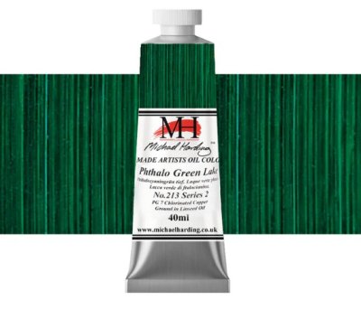 Michael Harding Oil Paint : 213 Phthalocyanine Green Lake
