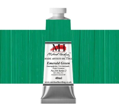 Michael Harding Oil Paint : 216 Emerald Green