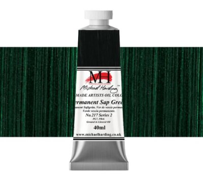 Michael Harding Oil Paint : 217 Permanent Sap Green