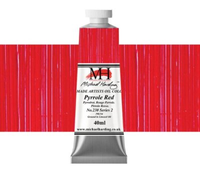 Michael Harding Oil Paint : 230 Pyrrole Red