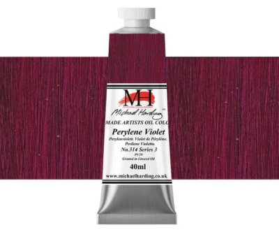 Michael Harding Oil Paint : 314 Perylene Violet
