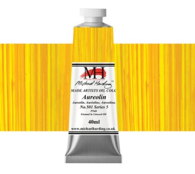 Michael Harding Oil Paint : 501 Aureolin