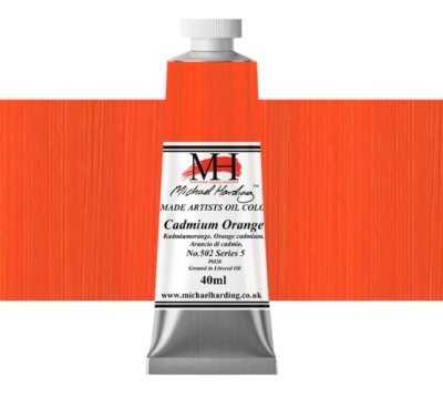 Michael Harding Oil Paint : 502 Cadmium Orange