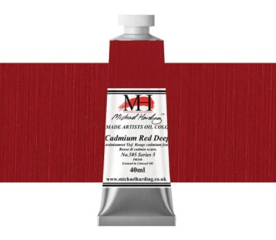 Michael Harding Oil Paint : 505 Cadmium Red Deep