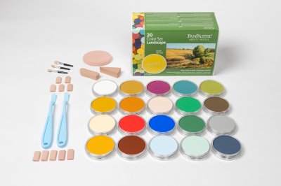 Golden Pan Pastel Colour : Set-20 Landscape