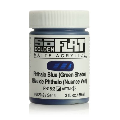Golden So Flat Matte Acrylic Paint- Phthalo Blue Grn Shade
