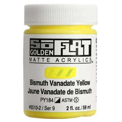 สีอะคริลิค เนื้อแมท So Flat : Bismuth Vanadate Yellow