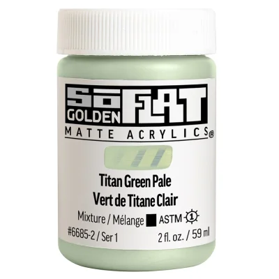 Golden So Flat Matte Acrylic Paint- Titan Green Pale