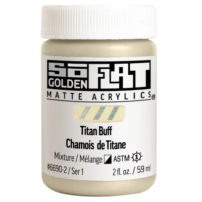 สีอะคริลิค เนื้อแมท So Flat : Titan Buff