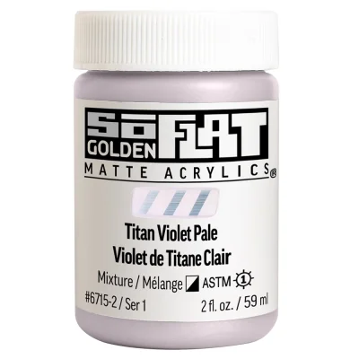 Golden So Flat Matte Acrylic Paint- Titan Violet Pale