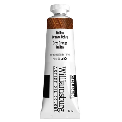 Williamsburg Oil Paints : Italian Orange Ochre