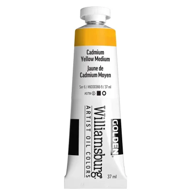Williamsburg Oil Paints : Cadmium Yellow Medium
