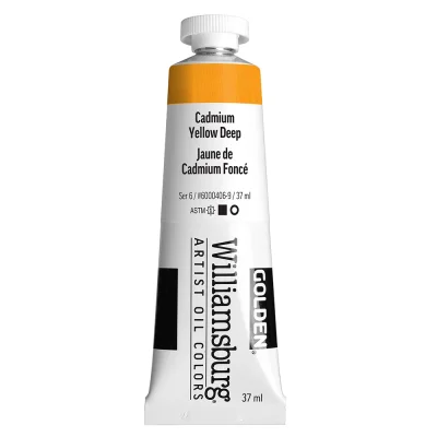 Williamsburg Oil Paints : Cadmium Yellow Deep