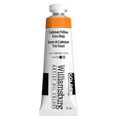 Williamsburg Oil Paints : Cadmium Yellow Extra Deep