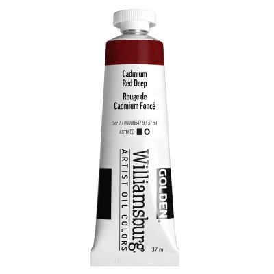 Williamsburg Oil Paints : Cadmium Red Deep