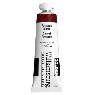Williamsburg Oil Paints : Permanent Crimson