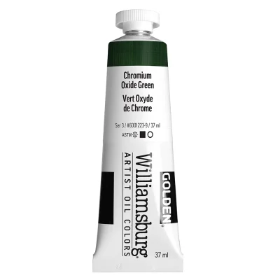 Williamsburg Oil Paints : Chromium Oxide Green
