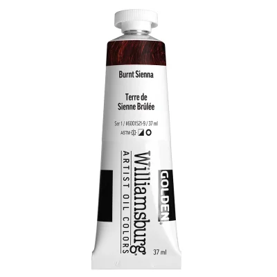 Williamsburg Oil Paints : Burnt Sienna