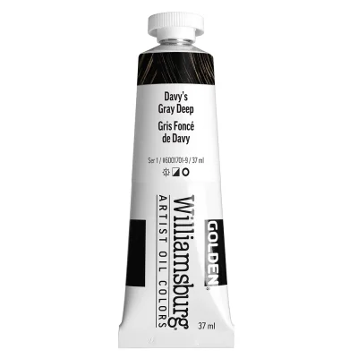 Williamsburg Oil Paints : Davy's Gray Deep