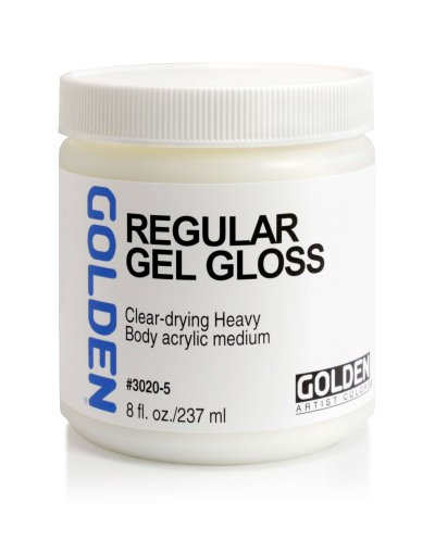 Golden Acrylic Colour Medium : Regular Gel Gloss