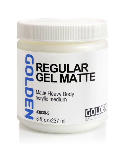 Golden สื่อผสม สีอะคริลิค : Regular Gel Matte