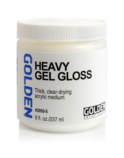 Golden Acrylic Gel & Paste Medium : Heavy Gel Gloss