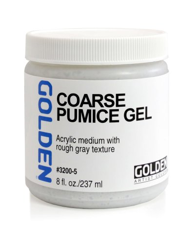 Golden Acrylic Gel & Paste Medium : Coarse Pumice Gel