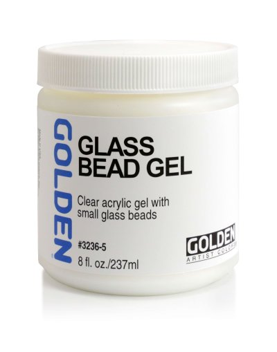 สื่อผสม สีอะคริลิค แบรนด์โกลเด้น : Glass Bead Gel